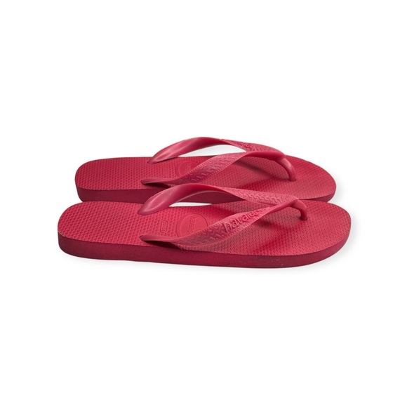 Top Havaianas 𓆉 Flip Flop Sandals 𓆉 Brazilian Beach Sandals 𓆉 Solid Pink 𓆉 5 6 - Picture 2 of 16